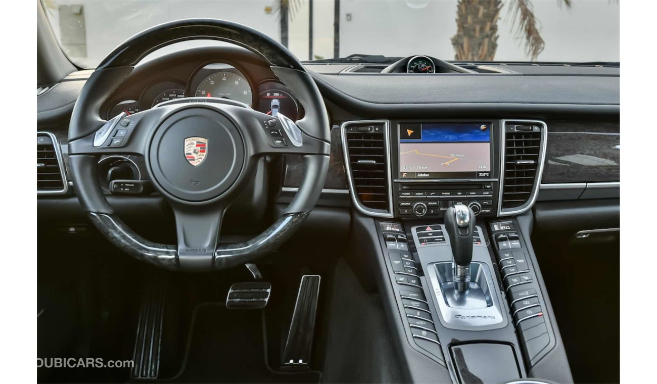 Porsche Panamera S 4.8L V8 - 2 Y Warranty - GCC - AED 2,820 Per Month - 0% Downpayment