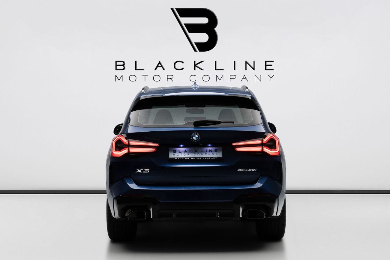 BMW X3 XDRIVE 30i M SPORT BUY NOW, PAY 2027 | THE BLACKLINE STANDARD | March 2027 Warranty + Service, GCC