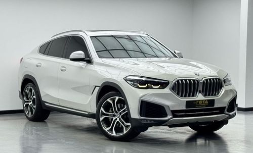 BMW X6 40i M Sport 3.0L 2021 BMW X6 xDrive40i, Agency Warranty & Service Contract 11/25, Full Service Histo
