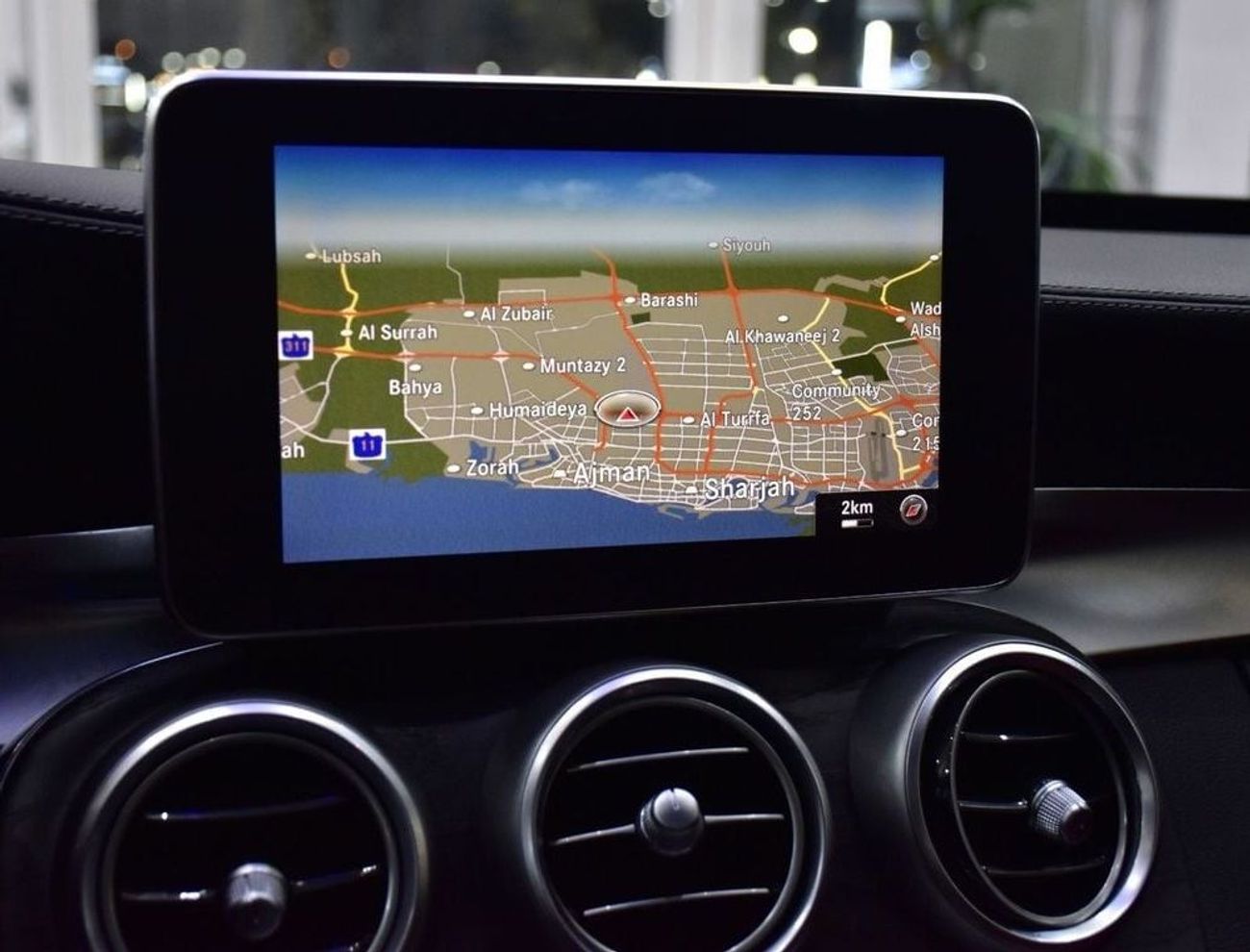 مرسيدس بنز C 450 EXCELLENT DEAL for our Mercedes Benz C450 4Matic ( 2016 Model ) in Black Color GCC Specs