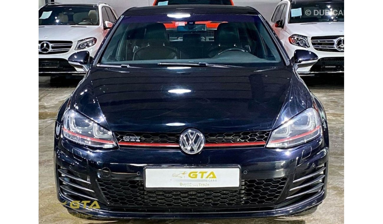 فولكس واجن جولف 2015 Volkswagen GTI Black Edition, Warranty, Service History, GCC