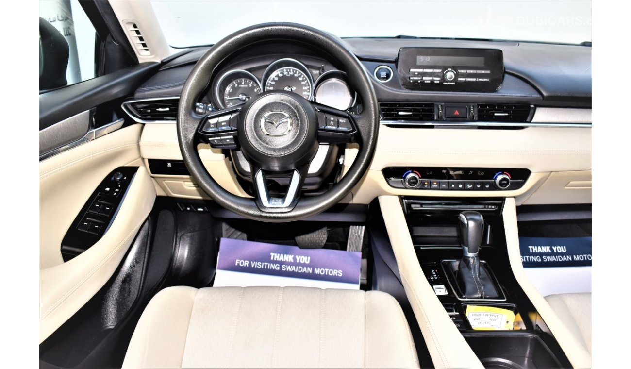 Mazda 6 AED 1311 PM | 2.5L S GCC DEALER WARRANTY