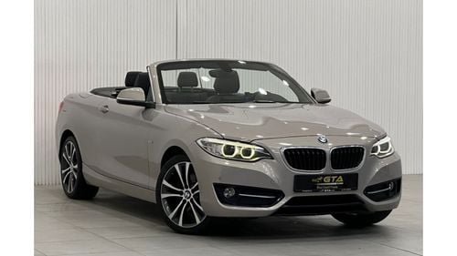 بي أم دبليو 220 سبورت لاين 2017 BMW 220i Sportline, Warranty, Service History, Excellent Condition, GCC