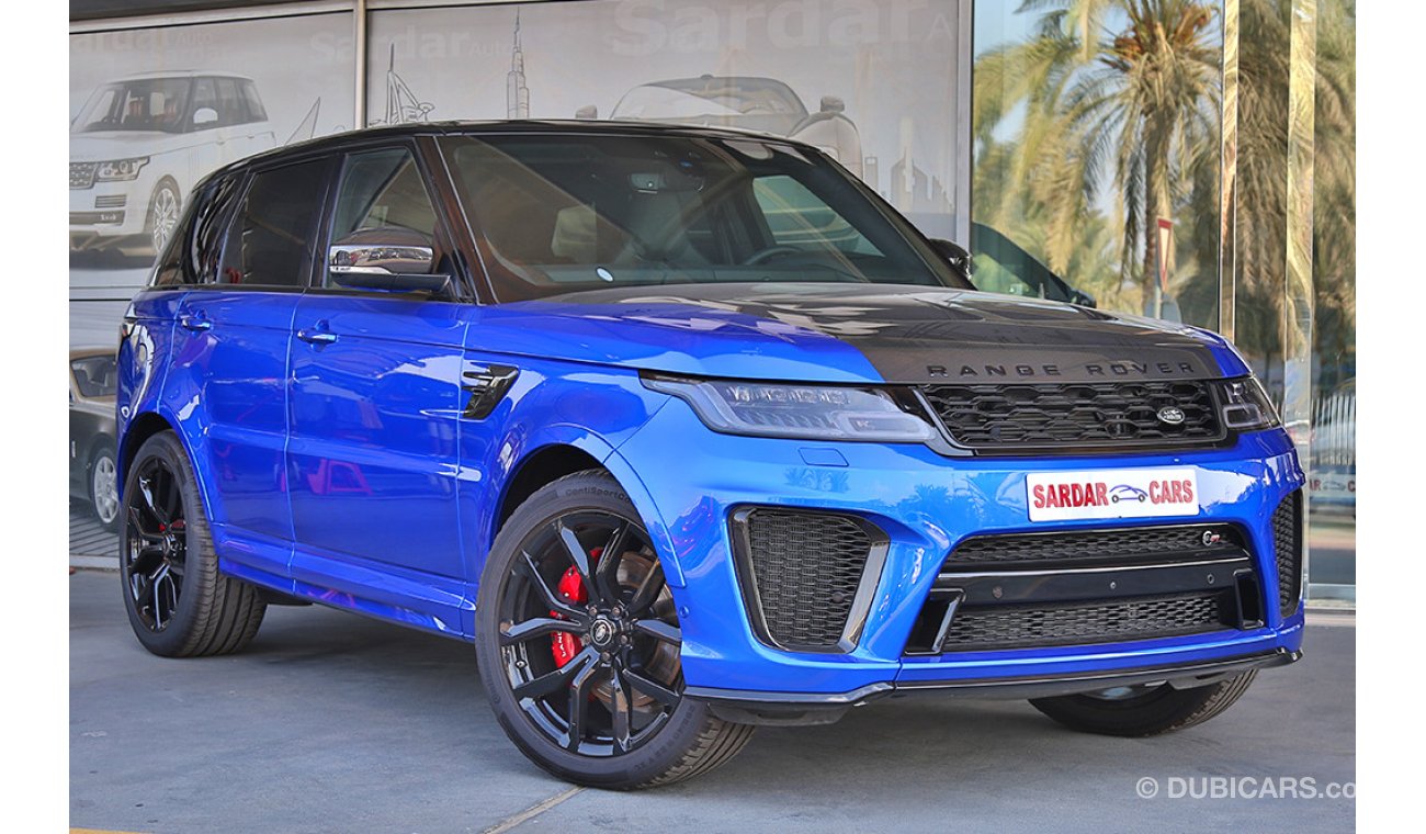 Land Rover Range Rover Sport SVR 2018 (FOR EXPORT)