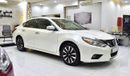 Nissan Altima EXCELLENT DEAL for our Nissan Altima 2.5 SL ( 2018 Model ) in White Color GCC Specs