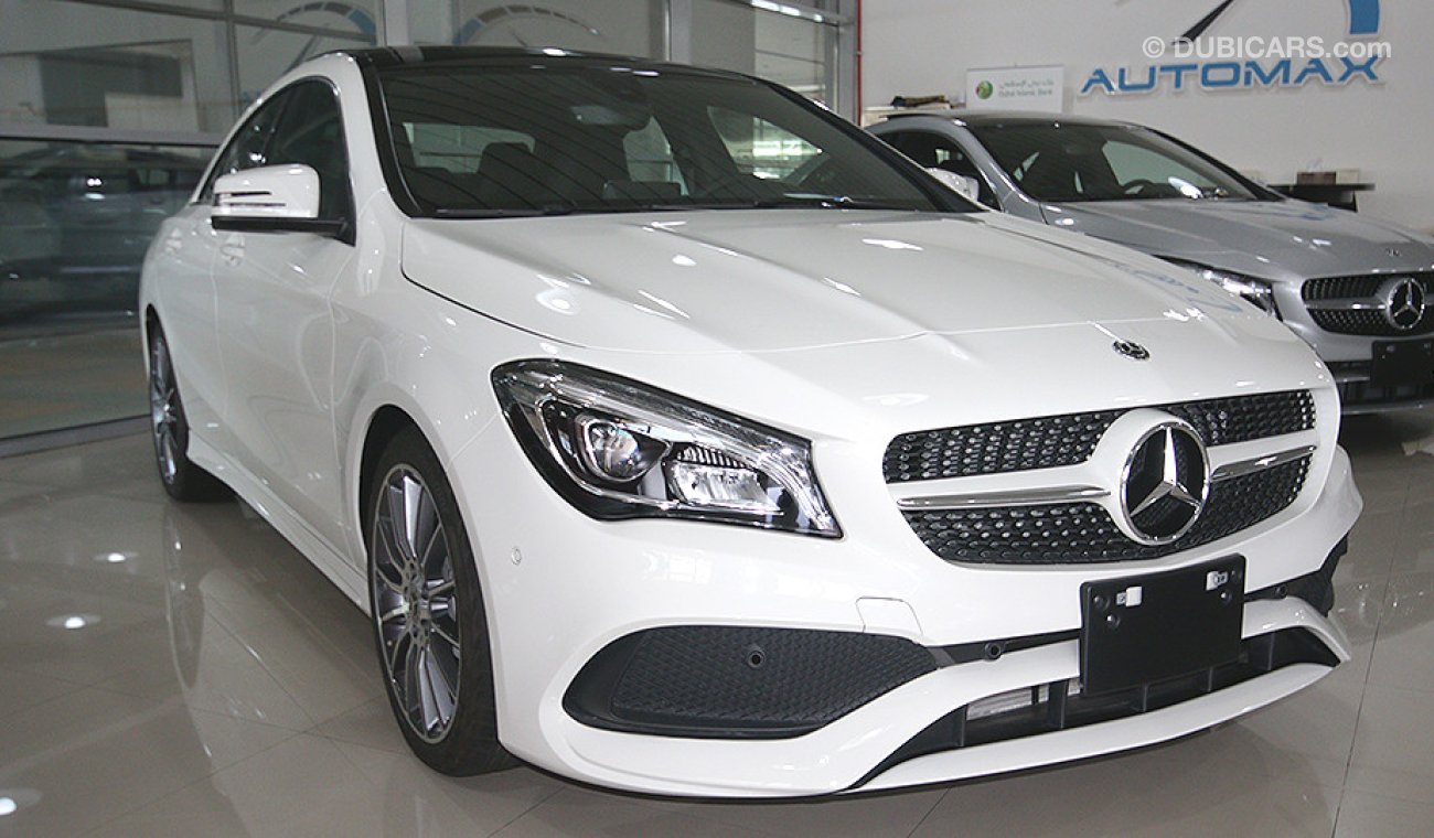 Mercedes-Benz CLA 250 I4 Turbo, GCC Specs with 2 Years Unlimited Mileage Warranty