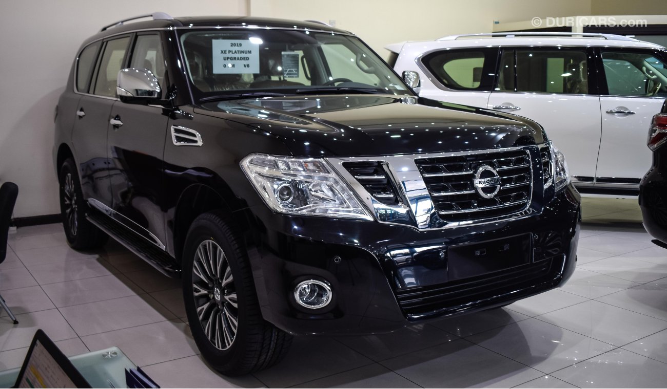 Nissan Patrol Ramadan Special offer price XE Platinum Upgraded Agency warranty VAT inclusive price
