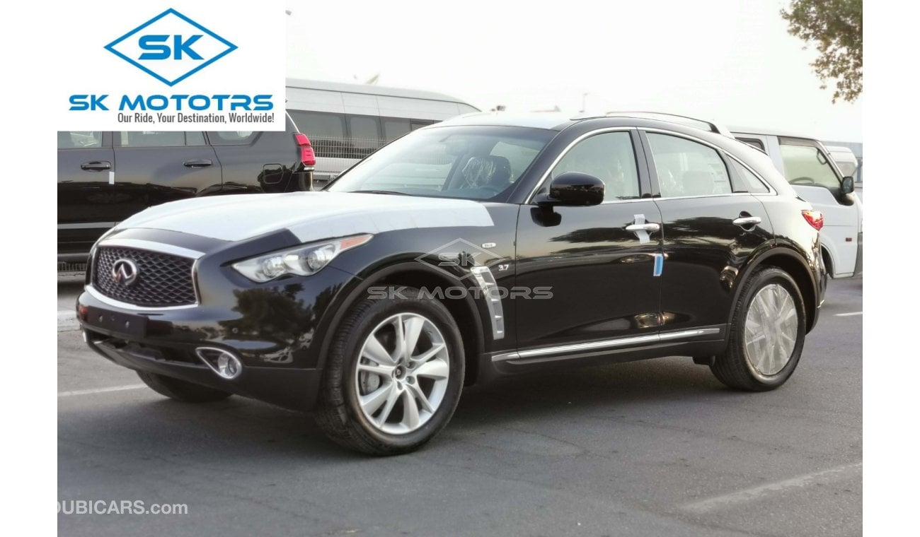 إنفينيتي Q70 3.7L, 20" Rims, DRL LED Headlights, Front Power Seats, Parking Sensors, Leather Seats (CODE # QX01)