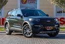 فورد إكسبلورر XLT 202A 2.3L 4WD Ford Explorer XLT (7 SEATER) 2022 GCC under Agency Warranty and Service Contract w