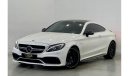 Mercedes-Benz C 63 Coupe 2018 Mercedes C 63S AMG Coupe, Agency Warranty + Full Service History, GCC