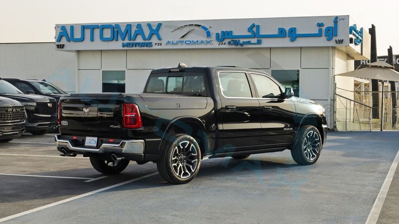 RAM 1500 (For Export , НА ЭКСПОРТ) PY 26/26 Limited Longhorn Crew Cab Hurricane H.O 3.0TT GCC 0Km Без пробега