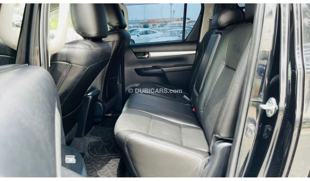 Toyota Hilux 2021 Black Modified [JAPAN Imported] Diesel AT 4WD Push Start 4CYL {RHD} Parking Sensors Premium Con