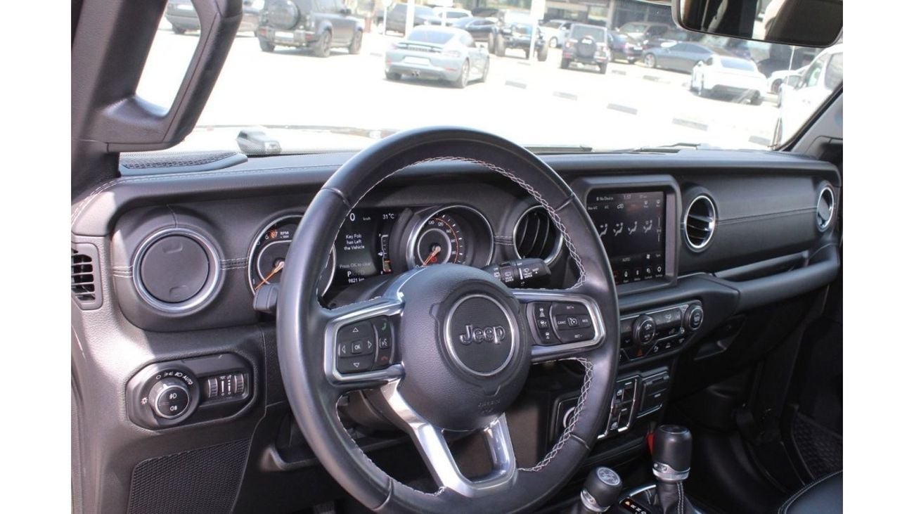 Jeep Wrangler Unlimited Sahara JEEP WRANGLER UNLIMTED SAHARA SPECIAL EDITION 2021 GCC VERY LOW MILEAGE WITH AGENCY