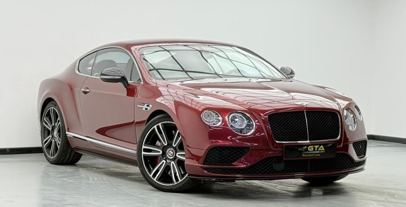 بنتلي كونتيننتال جي تي 2016 Bentley Continental GT V8S ,Service History ,Excellent Condition ,GCC