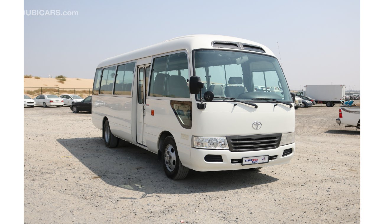 Toyota Coaster HI ROOF 30 SEATER BUS WITH GCC SPECS 2014