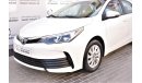 Toyota Corolla 2.0L SE 2018 GCC DEALER WARRANTY