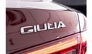 Alfa Romeo Giulia Veloce 2.0L AWD