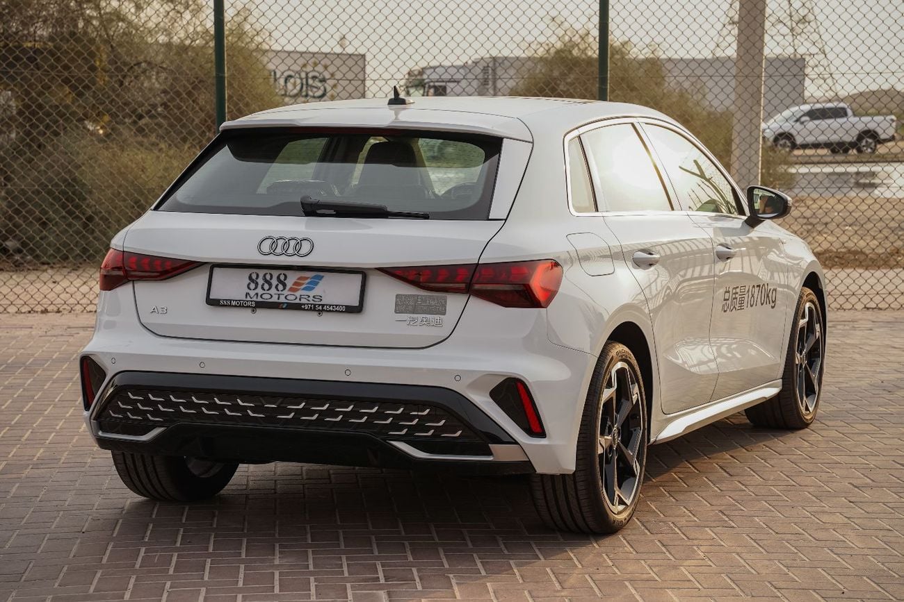 Audi A3 35 TFSI 2026 Audi A3 Sportback 35TFSI Flying Spur Premium Specifications