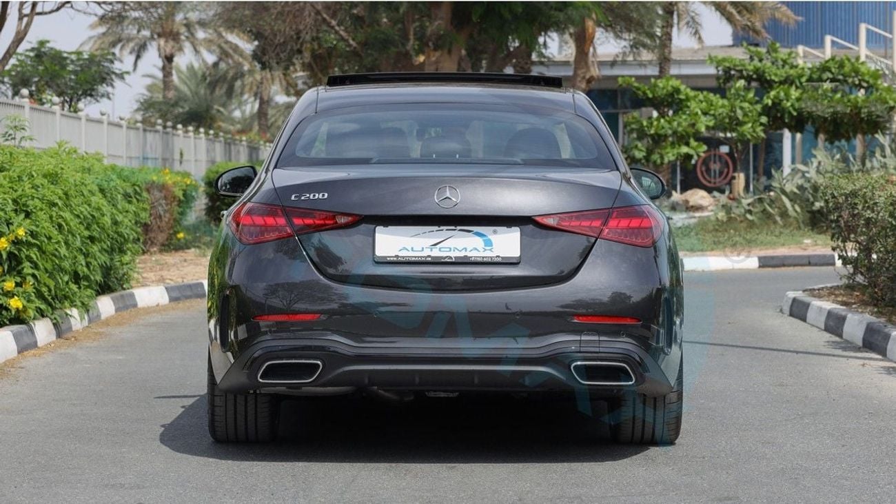 مرسيدس بنز C 200 AMG Premium EQ Boost 1.5L RWD 2026 GCC 0Km With 2 Years Unlimited Mileage Warranty @Official Dealer