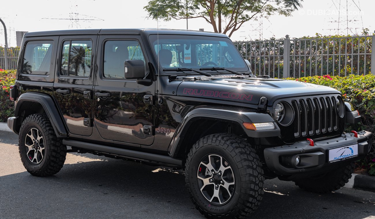 Jeep Wrangler Unlimited RUBICON 2021 V6 3.6L W/ 3 Yrs or 60K km Warranty @ Official Dealer