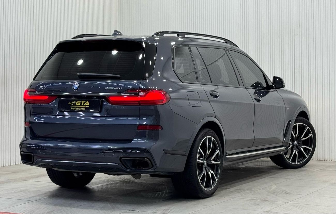 BMW X7 40i M Sport Premium 3.0L 2022 BMW X7 xDrive40i M-Sport, 2027 BMW Warranty, 2028 BMW Service Pack, Fu