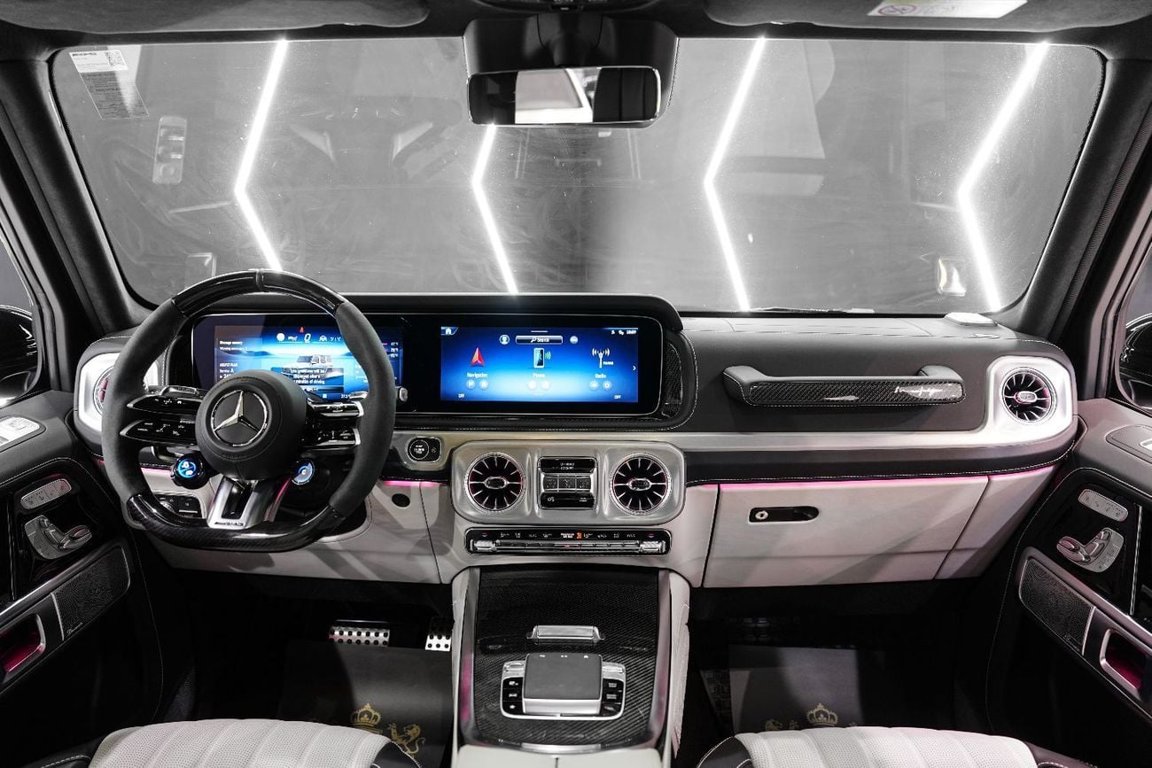 Mercedes-Benz G 63 AMG 4MATIC SUV Double Night Package, G Manufaktur, A22 Suspension, Rear Entertainment, Gargash Warr + Se