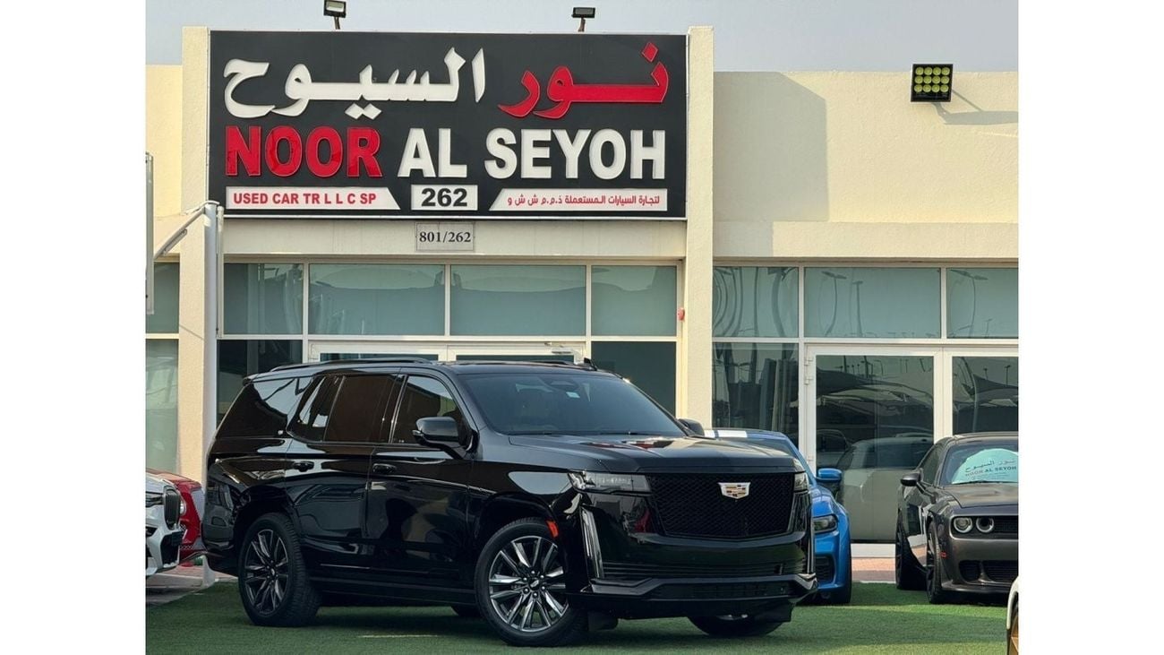 Cadillac Escalade Sport Platinum CADILLAC ESCALADE PLATINUM 600 GCC FULL OPTION PERFECT CONDITION UNDER WARRANTY FULL