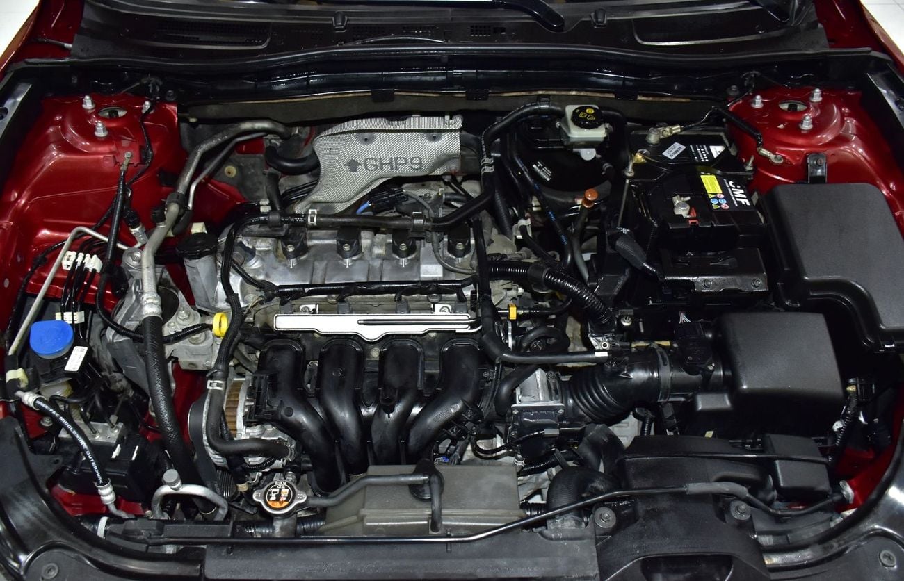 Mazda 3 EXCELLENT DEAL for our Mazda 3 ( 2015 Model ) in Red Color GCC Specs