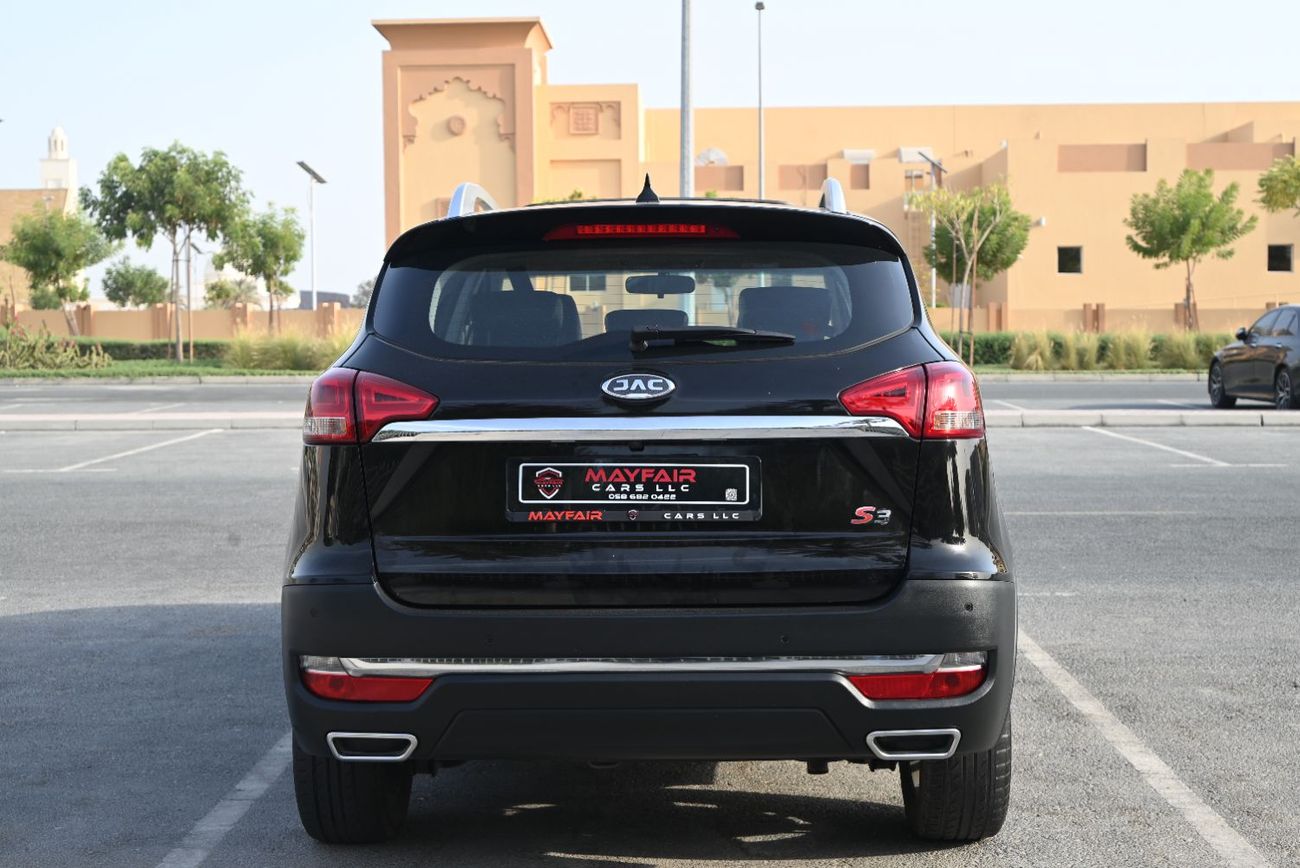 JAC S3 Plus EMI 550 AED - JAC WARRANTY 2028 - JAC S3+ - APPLE CARPLAY - ORIGINAL PAINT - GCC