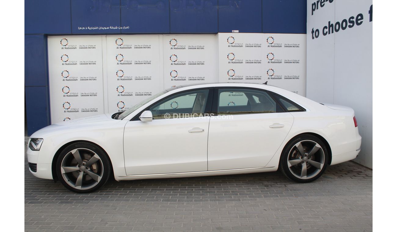 أودي A8 4.0L V8 2014 MODEL L
