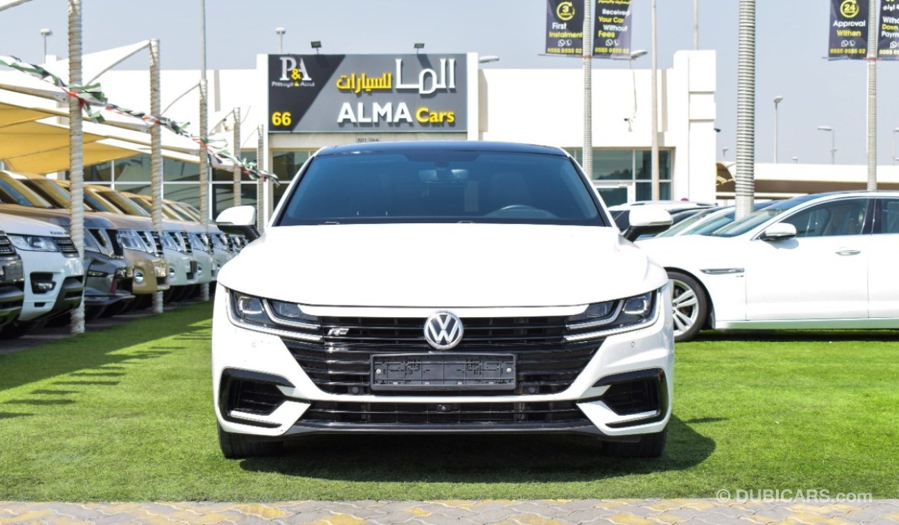 Volkswagen Arteon Arteon R Line Gcc under warranty to 2023