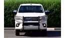 Toyota Hilux 2.4 Diesel Double Cab Pick up 2016 model with Rear camera, bedliner-towing hook - bumper
