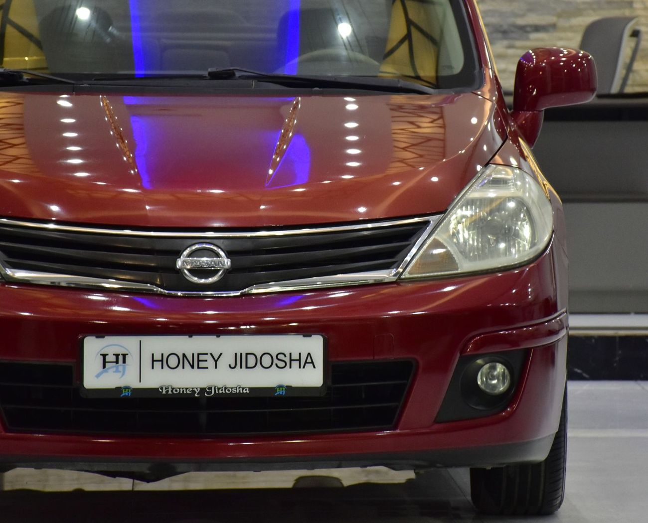 نيسان تيدا EXCELLENT DEAL for our Nissan Tiida 1.8 ( 2011 Model ) in Red Color GCC Specs