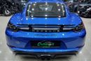 بورش كايمان 718 GTS 2.5L PORSCHE 718 CAYMAN GTS 2018 GCC FULL SERVICE HISTORY FROM PORSCHE FOR 275K AED