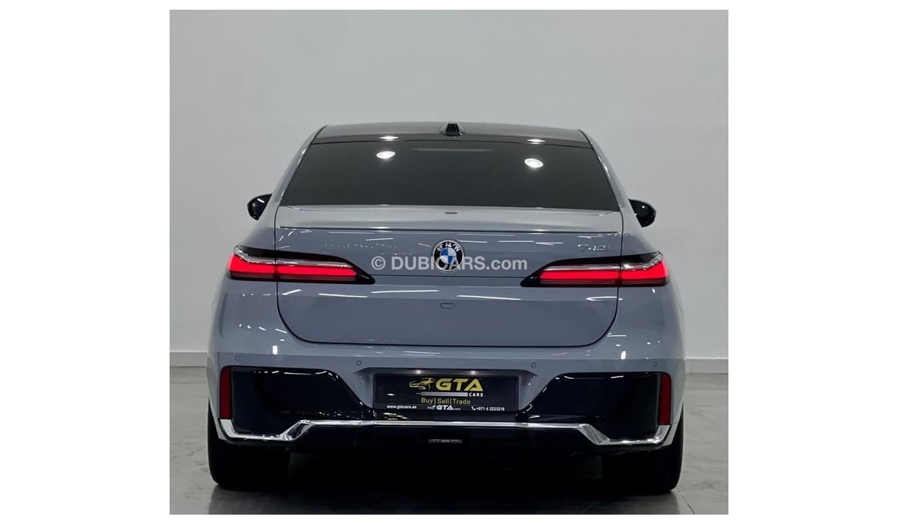 BMW 740Li 2023 BMW 740i M Sport, Jan 2028 BMW Warranty + Service Package, Fully Loaded, GCC