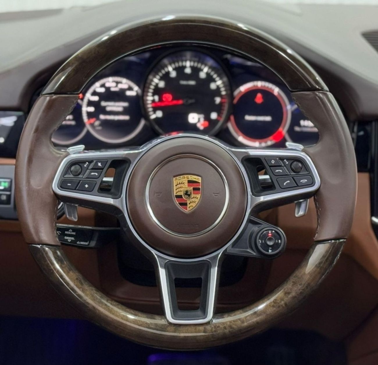 بورش كايان S 2.9L (435 HP) 2019 Porsche Cayenne S, One Year Warranty, Full Service History, GCC