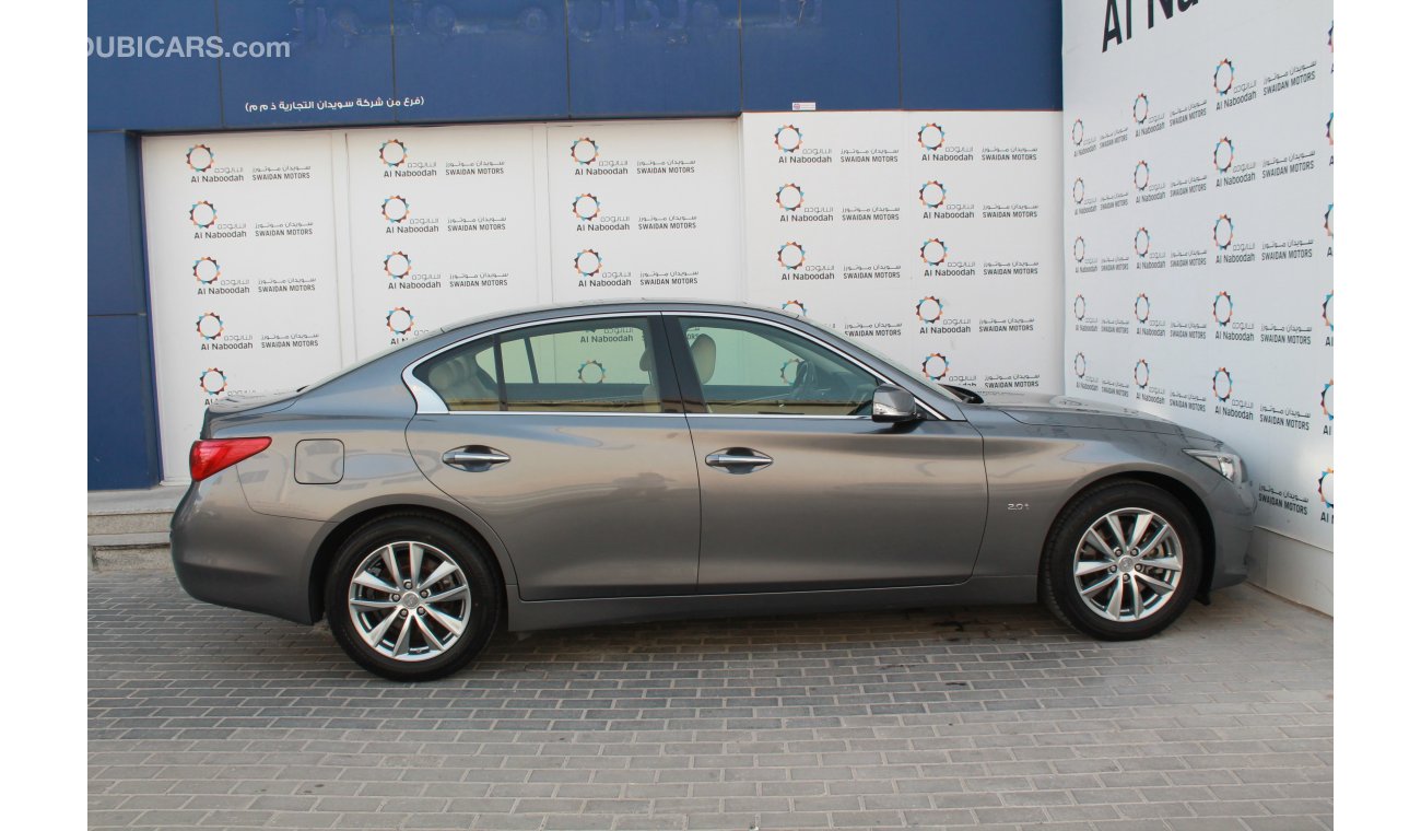 Infiniti Q50 2.0L 2016 TURBO FULL OPTION