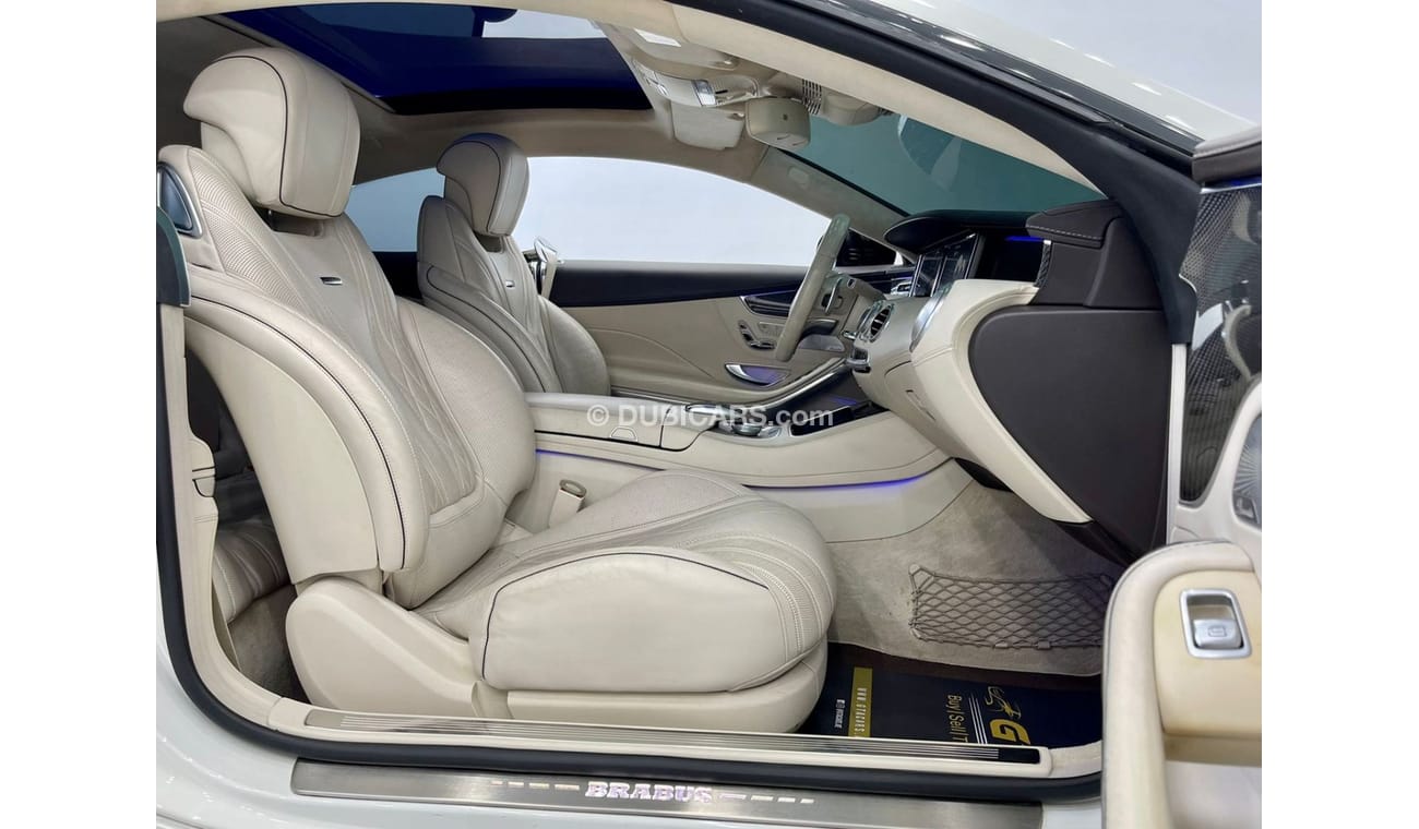 Mercedes-Benz S 63 AMG Coupe 2016 Mercedes-Benz S63 AMG Brabus Kit, Full Service History, Warranty German Specs