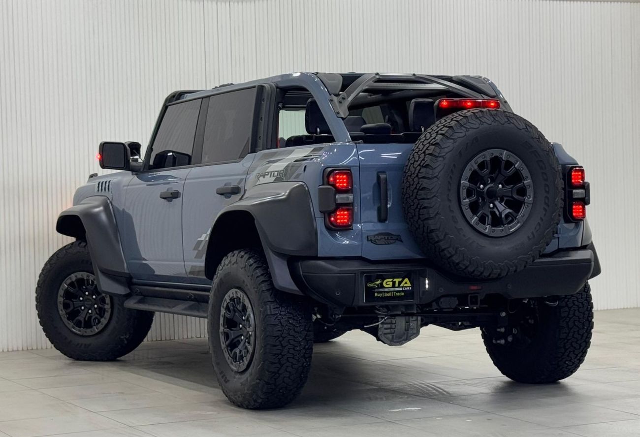 فورد برونكو Raptor 3.0L V6 2023 Ford Bronco Raptor, Agency Warranty+ Sp Till 2028, Full Service History, GCC