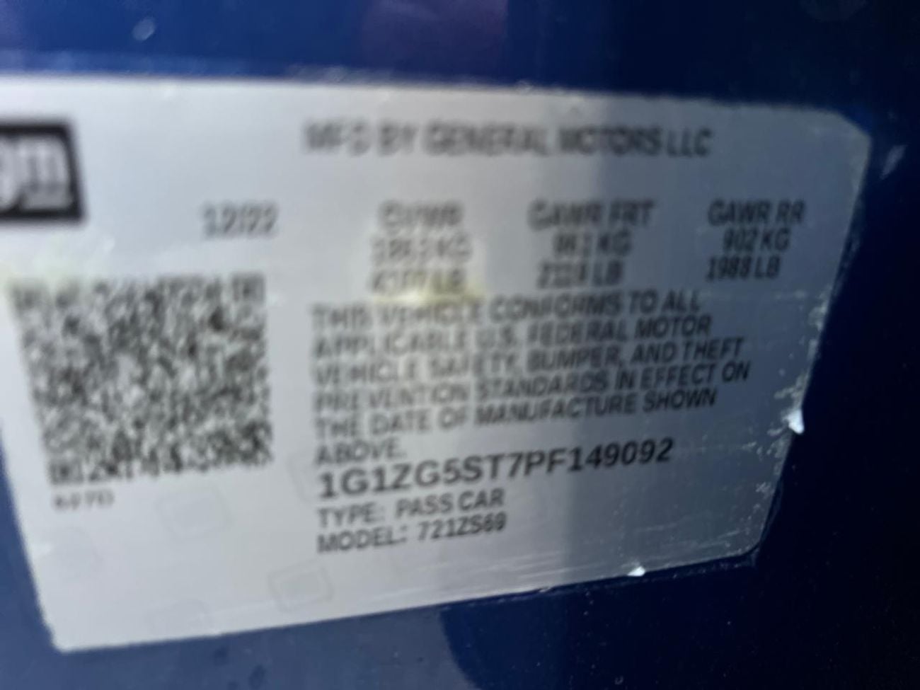 Chevrolet Malibu LS