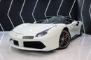 Ferrari 488 Ferrari 488 GTB 2017, Bianco Avus Exterior, Passenger Display, Very Low KM, GCC Spec!!