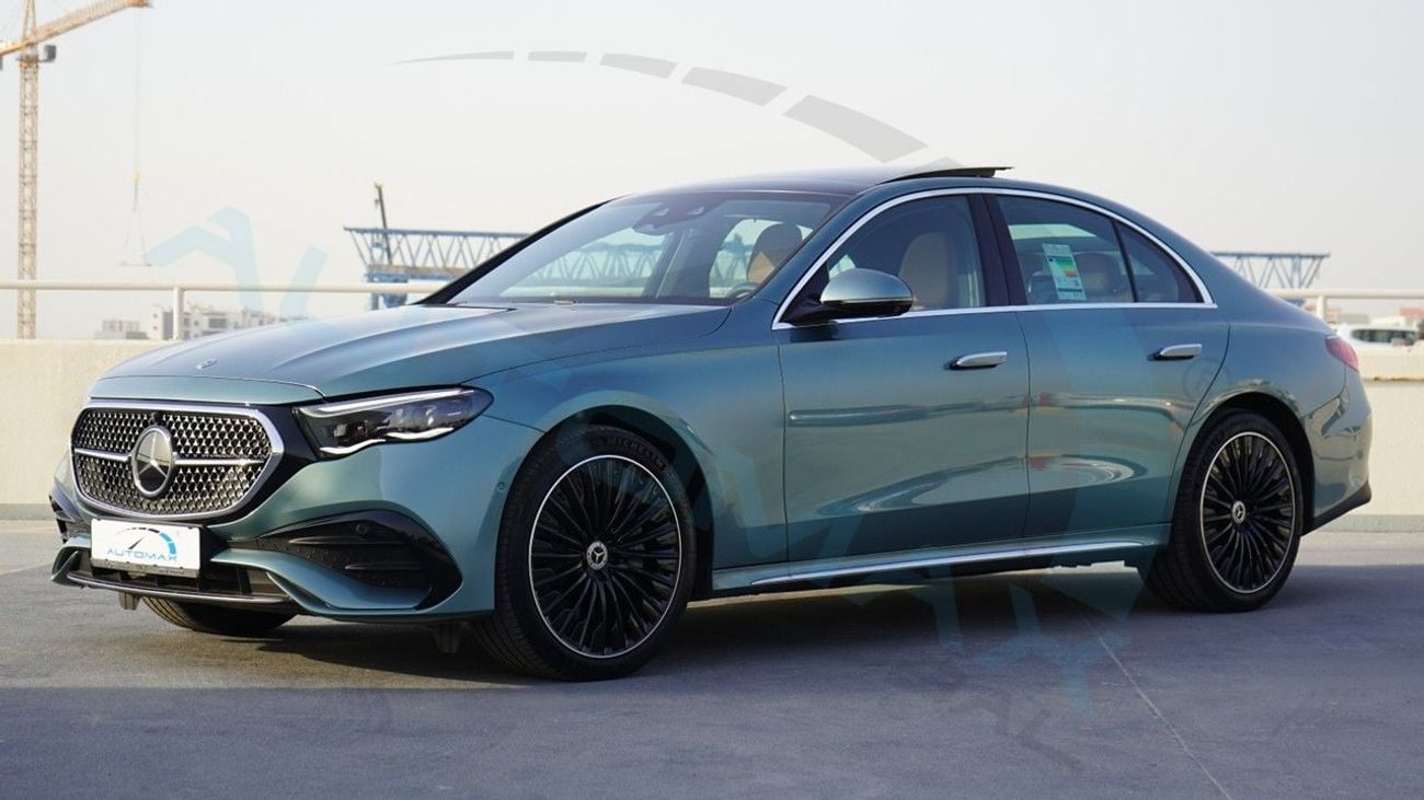 Mercedes Benz E300 AMG EQ Boost 2.0T RWD GCC 2026 With 2 Years Unlimited Mileage Warranty At Official Dealer