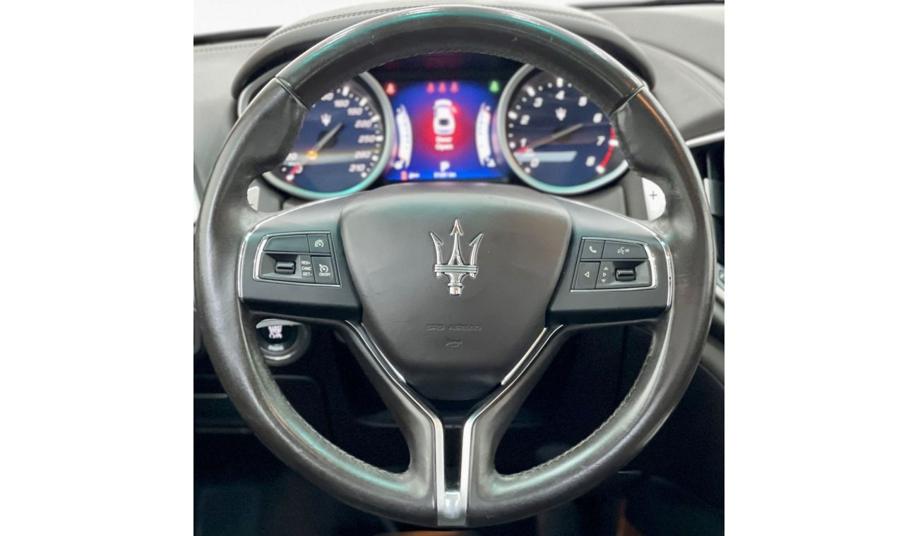 مازيراتي جيبلي 2016 Maserati Ghibli Q4, Full Maserati Service History, Warranty, Low Km's, GCC