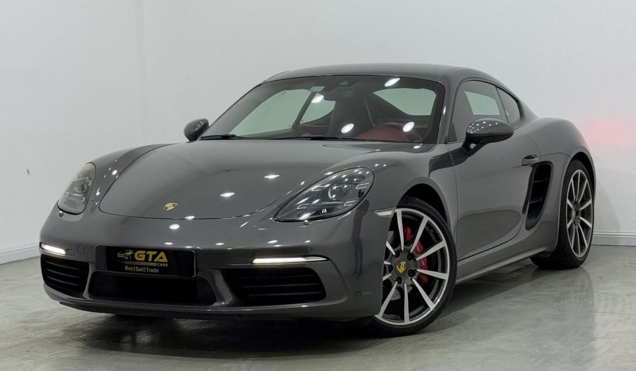 Porsche 718 Cayman S 2.5L A/T 2018 Porsche 718 Cayman S, Warranty, Full Service History, Low Kms, GCC