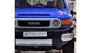 Toyota FJ Cruiser ORIGINAL PAINT ( صبغ وكاله ) Toyota FJ Cruiser 2008 Model!! in Blue Color! GCC Specs