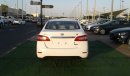 Nissan Sentra 2015 white 1.8 Gcc Excellent Condition without Accidents