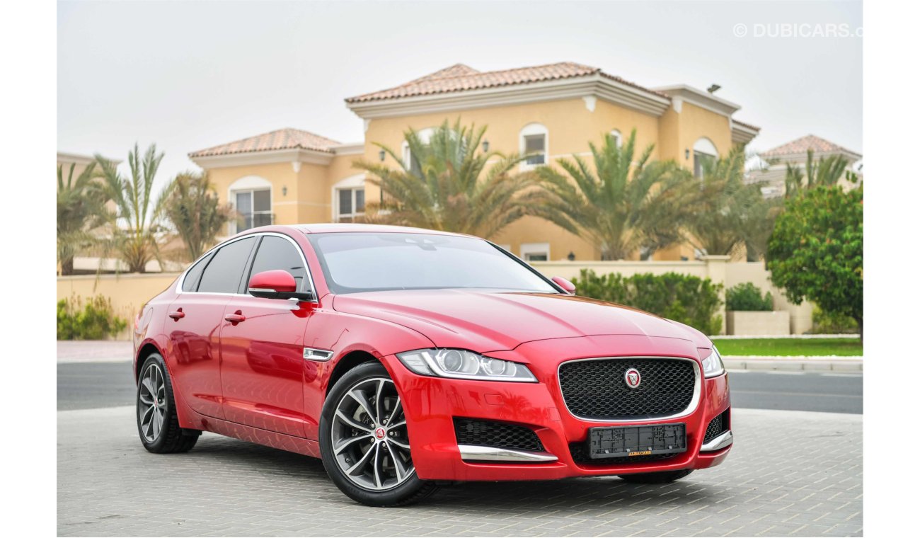 Jaguar XF Fully Agency Serviced - Under Agency Warranty - fully Loaded - AED 1,939 PM - 0% DP