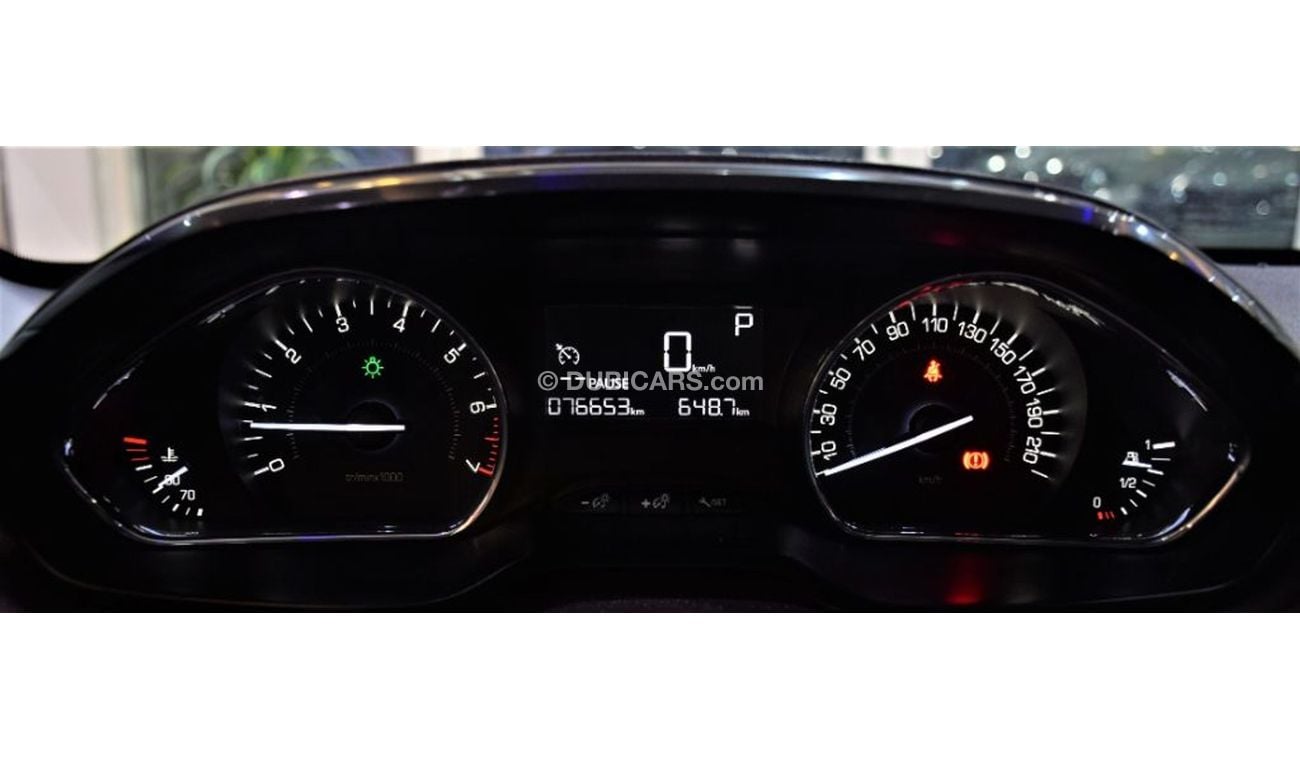 بيجو 2008 AMAZING Peugeot 2008 2015 Model!! in Blue Color! GCC Specs