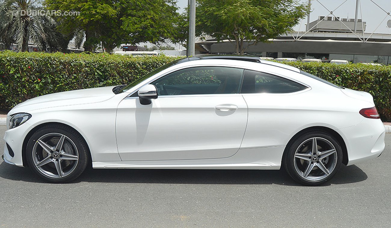 Mercedes-Benz C 250 Coupé, 2.0L, 4cyl Turbo, GCC Specs with 2 Years Unlimited Mileage Warranty