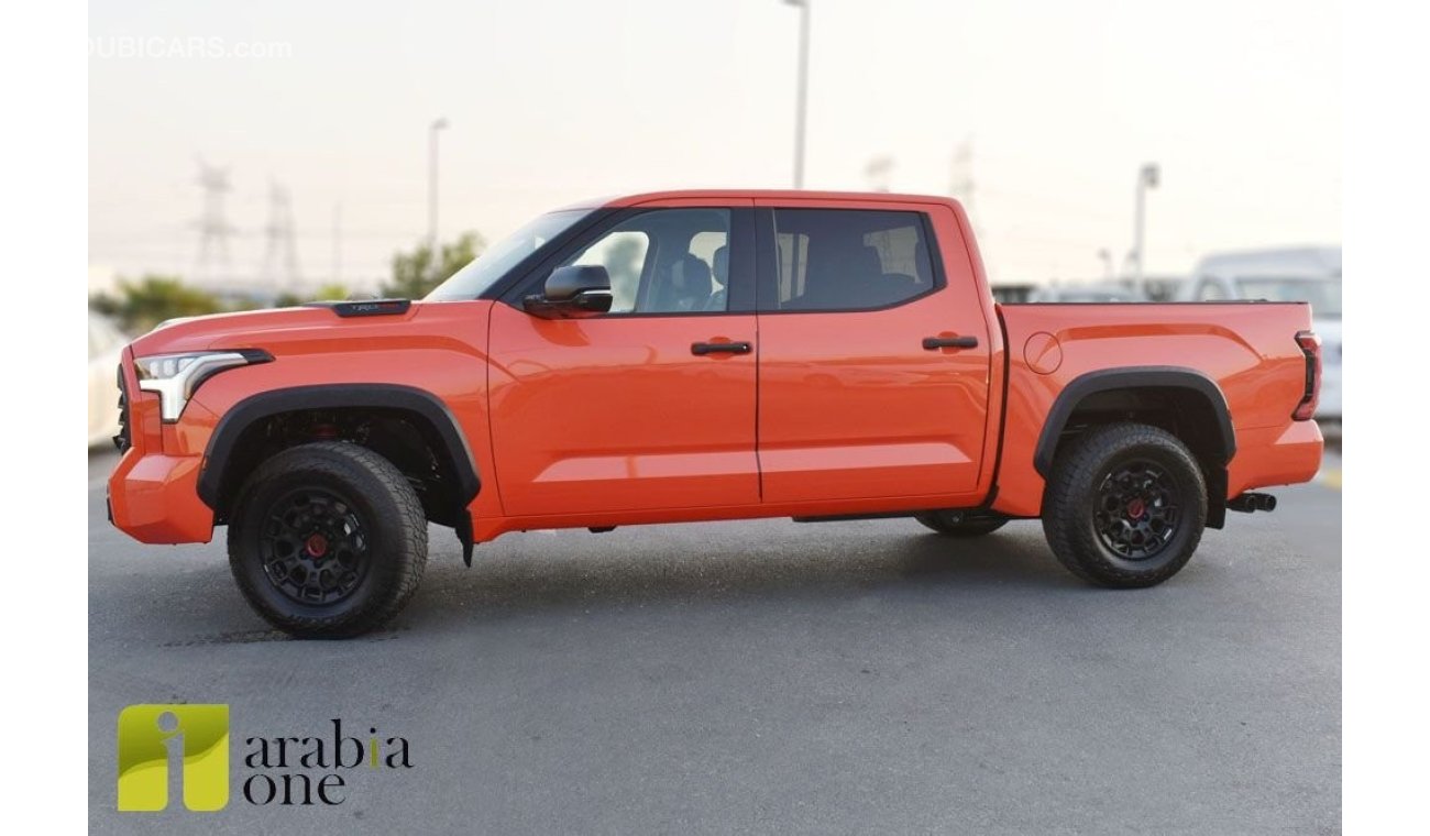 تويوتا تاندرا 2022 MODEL: TOYOTA TUNDRA 3.5L HYBRID TRD PRO CREW MAX, 5.5 FT BED